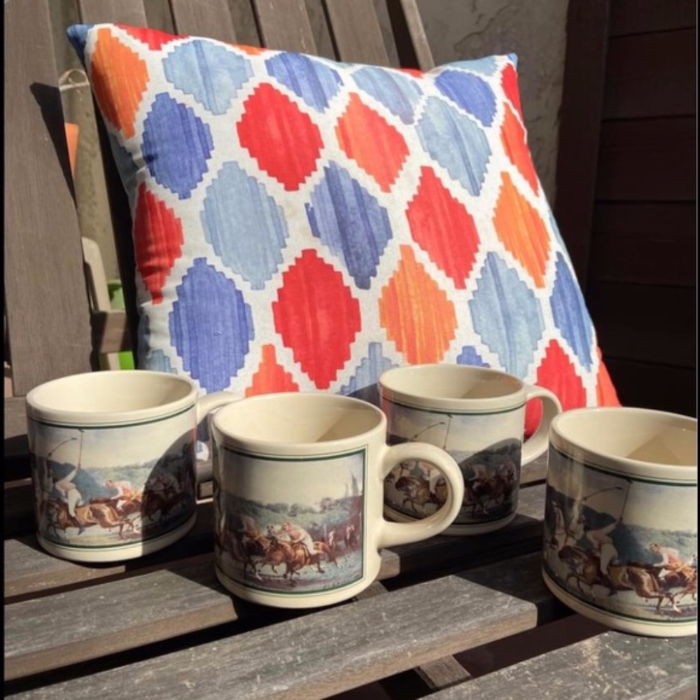 4 boxed never used Polo Ralph Lauren Coffee Mugs